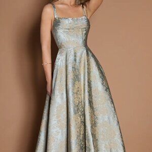 Long floral dress